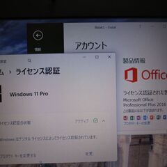 古PC引き取り可 Dell Core i5 Windows11 Pro / Office 2016 Professional インストール済（ライセンス認証済）15インチ ノートPCの画像