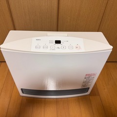 【美品】NORITZ ガスファンヒーター GFH-4005S-W5 スノーホワイト 都市ガス用 15畳対応 箱ありの画像