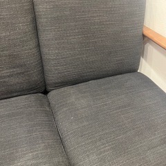 【無料】IKEA 2人がけソファ 引っ越しのためお譲りしますの画像