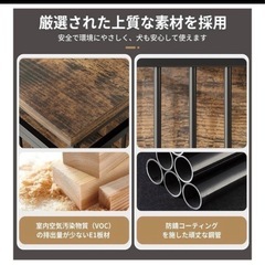 ペットゲージハウス犬キャビネットの画像