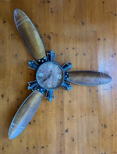 プロペラ　時計