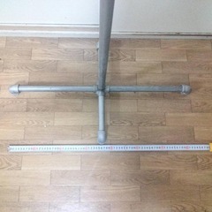 ヴィンテージ アイアン ハンガースタンドの画像