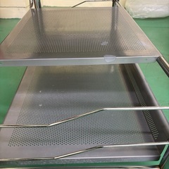 テレビ台　パンチングメタルの画像