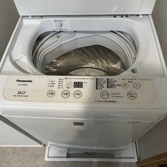 Panasonicc洗濯機　5.0kg の画像