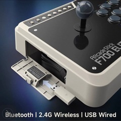 Mayflash F700 Elite アーケードコントローラー 有線/無線対応 三和電子パーツ PS5/PS4/Switch/PC/macOS/iOS/Android/SEGA/SNK 対応の画像