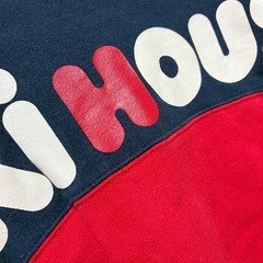 【size100】ミキハウス　バックロゴトレーナーの画像