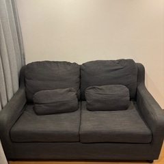 ★IKEA ソファー VINLIDEN（ヴィンリーデン）3人掛け／グレー系★の画像