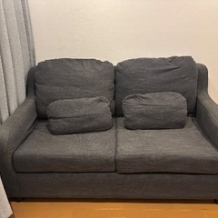 ★IKEA ソファー VINLIDEN（ヴィンリーデン）3人掛け／グレー系★の画像