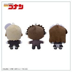 新品全3種セット！名探偵コナンMatowooz！マスコット“安室&風見&梓”  まとぅーず　まとう〜ず　マトウーズの画像