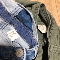 最終お値下げ😊 子供服ꯁꯧサロペット3枚セットの画像