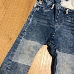最終お値下げ😊 子供服ꯁꯧサロペット3枚セットの画像