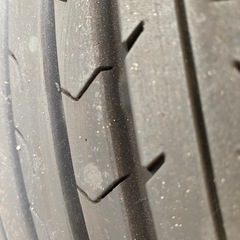 バリ山　2025年　ヨコハマBluEarth 205/55R16 VW車アルミ付き ５穴 PCD112　タイヤアルミ4本セットの画像