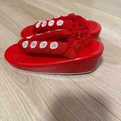 七五三用下駄　新品の画像