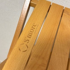 S’more  折りたたみ　木製　4段ラックの画像