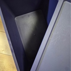 バスケット付きワゴンの画像