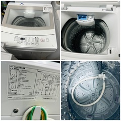 ♻️激安✨美品✨ ニトリ 全自動洗濯機　NTR60 ☘️6Kg♻️ 2020年製👌配達設置対応。の画像