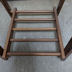 木製ハンガーラックの画像