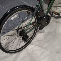 パナソニック 電動スポーツバイク VELO-STAR 外装7段変速 グリーンの画像