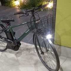 パナソニック 電動スポーツバイク VELO-STAR 外装7段変速 グリーンの画像