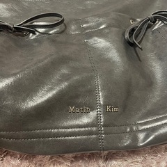 Matin Kim POCKET SHIRRING RIBBON BIG BAGの画像