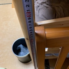 椅子　木　収納の画像