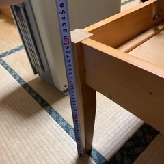 椅子　木　収納の画像