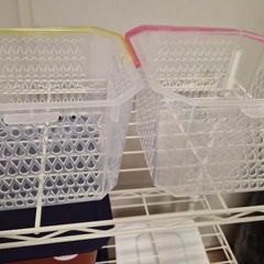 棚＆バスケットセットの画像