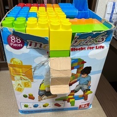 ブロック　おもちゃの画像