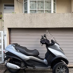 ピアジオMP3  自賠責保険2027年10月　乗って帰れます！！の画像