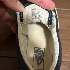 キッズスニーカー　vans 20㎝の画像