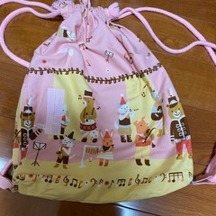 運動着入れ　着替え入れ　ハンドメイドの画像