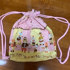 運動着入れ　着替え入れ　ハンドメイドの画像