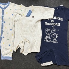 70 長袖 15着　Tシャツ、カバーオール の画像