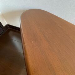 【格安】高級天然木ローテーブルの画像