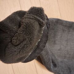 子供用 冬デニムパンツ（暖か裏起毛・新品）-130cm程度の画像