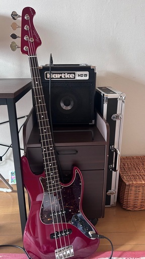 エレキベース＆ベースアンプ セットお譲り／販売（修学院駅徒歩2分）