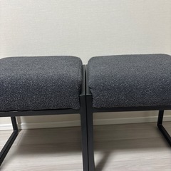 受渡し　スツール　2個の画像
