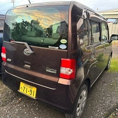 ダイハツ　ムーブコンテ　早者勝ち　距離8万キロ　車検無しの画像