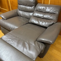 電動　ソファー　2人がけ
の画像