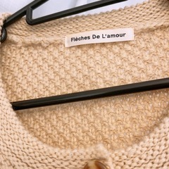 ニットカーディガンの画像