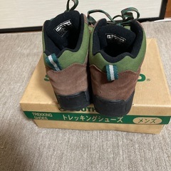 SOUTH FIELD トレッキングシューズ メンズ カーキ ブラウン　26㎝の画像