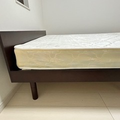 ダブルベッド(フレーム・マットレス)の画像
