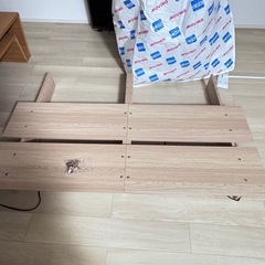 ダブルベッド　美品　低床タイプの画像