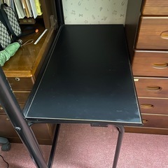 ミニ机付スチールベッドの画像