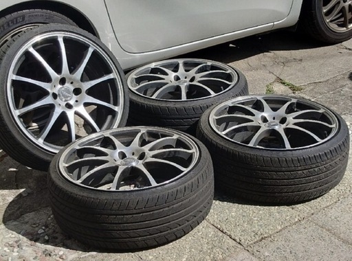 タイヤ　ホイール　四本　普通車