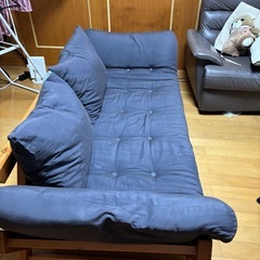 ソファ　ソファベッドにもなりますの画像