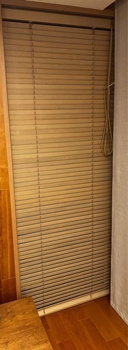 タチカワブラインド 立川ブラインド 木製ブラインド ウッドブラインド ブラウン系 遮光 2点セット