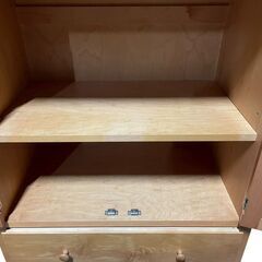 ○木製ディスプレイ キャビネットの画像