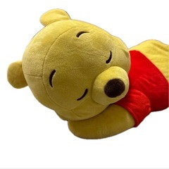 プーさん 添い寝枕 ぬいぐるみの画像