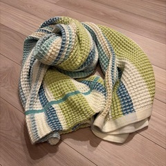 【Francfranc】1年中使える！ワッフル生地ブランケット◎シングルベッドサイズの画像